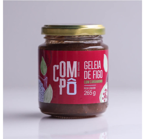 Geleia de Figo com Cardamomo- 265gr