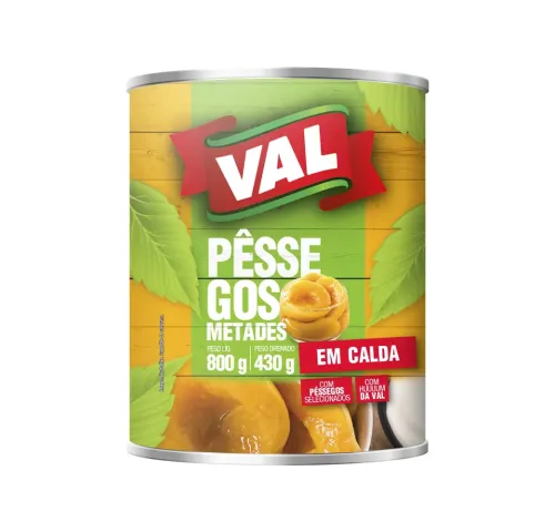 Pessego em calda Val 430gr